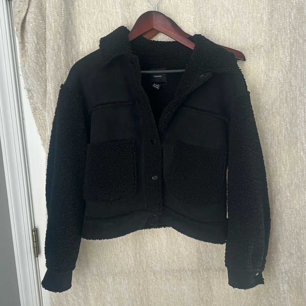 - Forever 21 women’s jacket see pictures for description